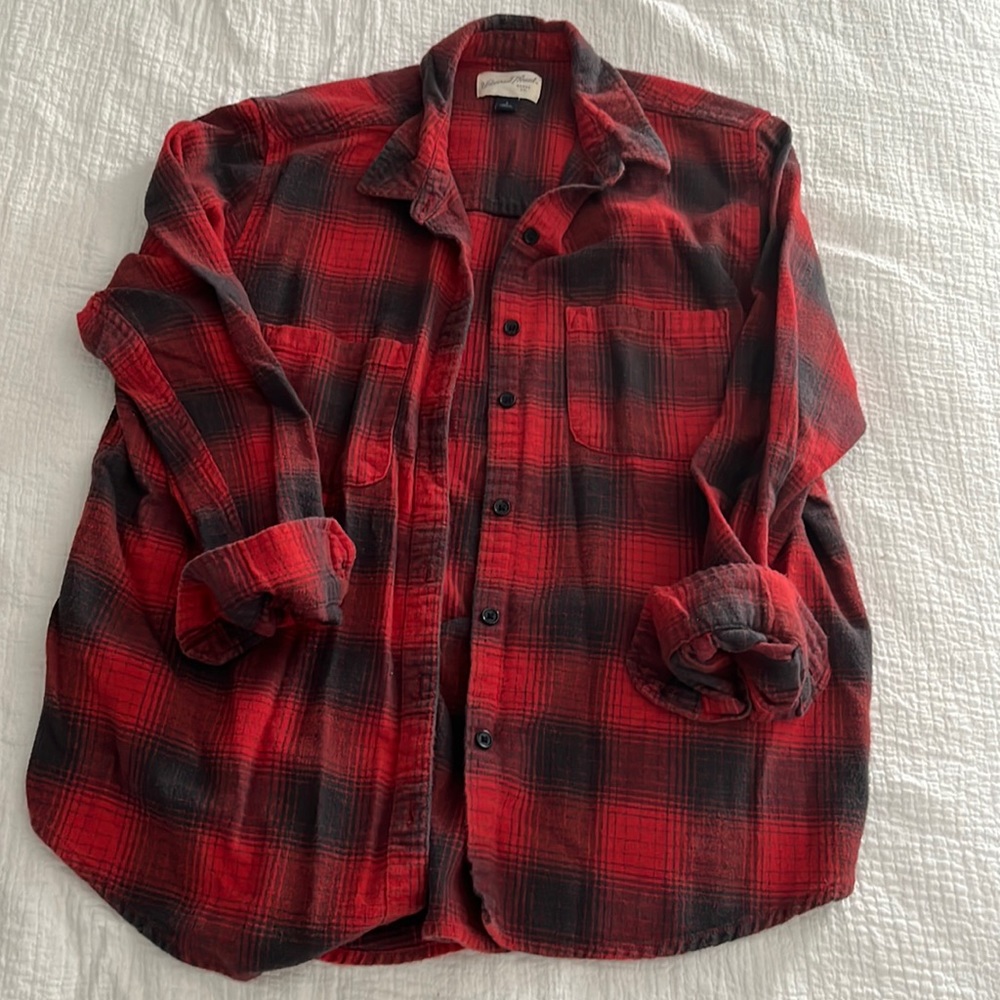 Universal Thread button up flannel, size Small